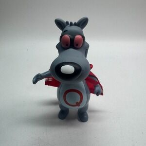 Quail Dog PORKCHOP Nickelodeon Doug Jumbo Pictures 4" Action Figure RARE Disney